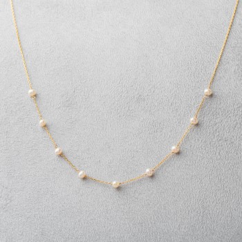 Collier 9 perle d'eau.